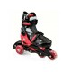 Riedučiai 3in1 Raven Singer Black/Red 37-40